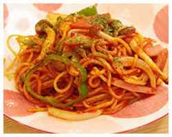 某Rホテルのまかないナポリタン